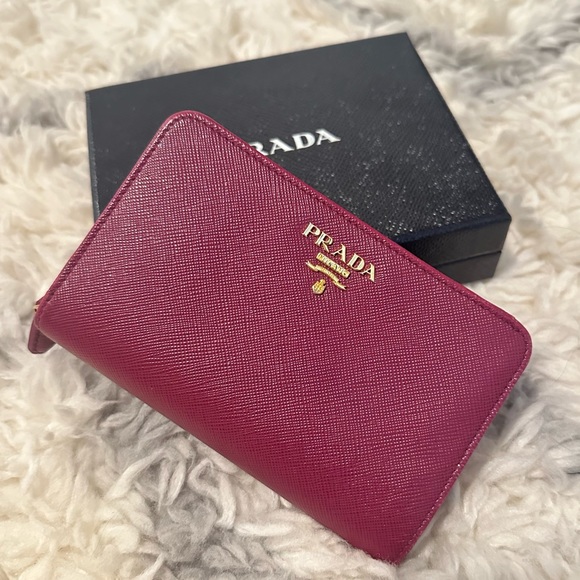 Prada Handbags - Prada Wallet - Magenta
